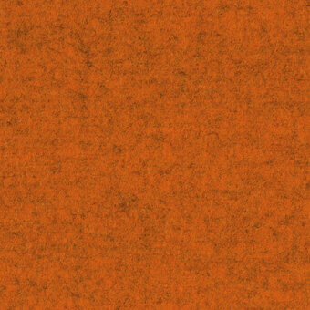Orange fabric swatch with mottled texture, displaying color code col. 63112, brand Bross, and fabric type fabric (b) focus details.